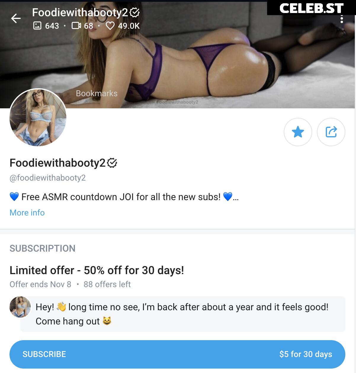 Naughtyrider69 / foodiewithabooty2 Image 23932868