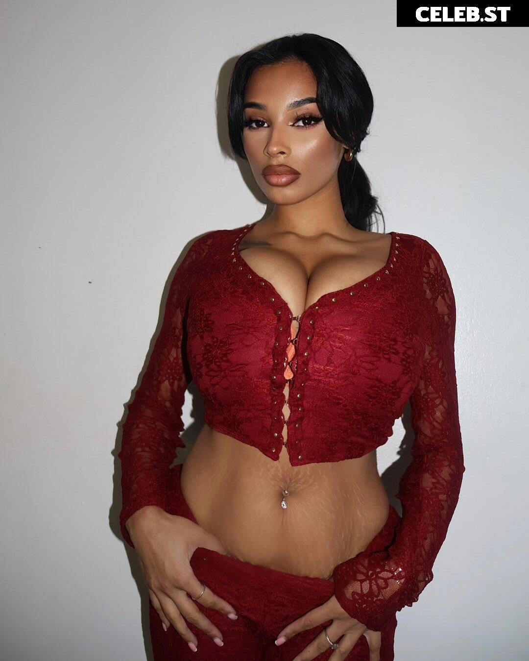 Kadelle Samuals, @kadellesamuals_ busty instagram model Image 23414449