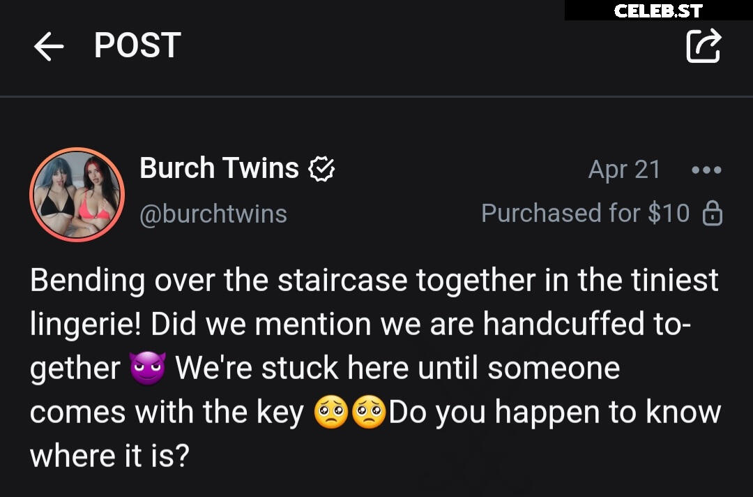 Burch twins Image 20602888