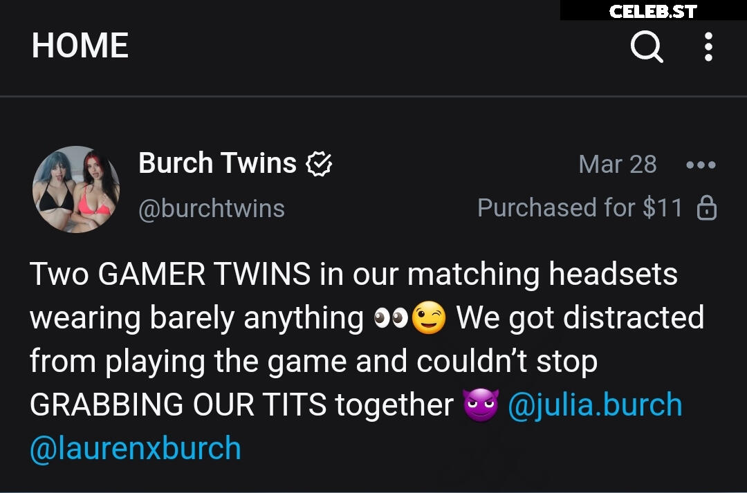 Burch twins Image 20602833