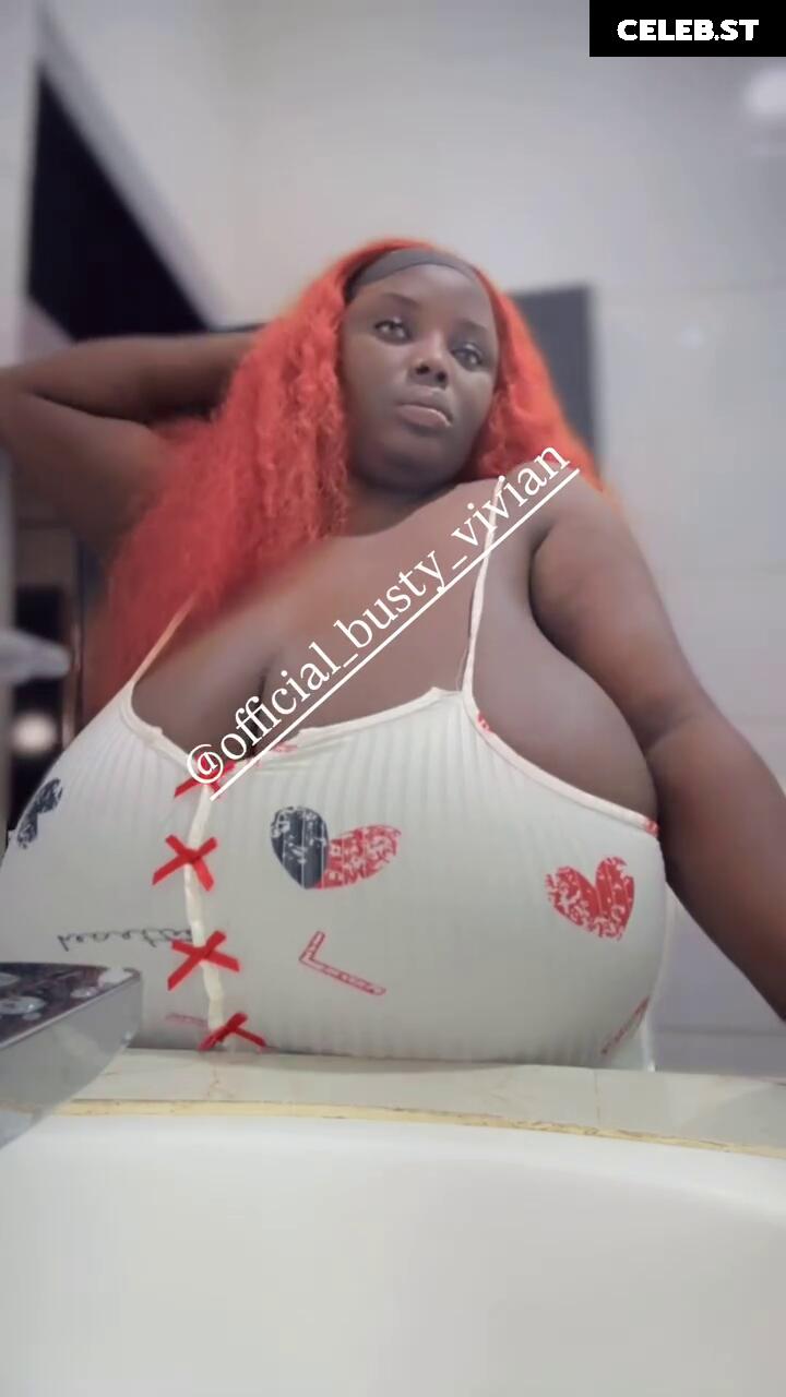 Busty Vivian: Biggest boobs in Africa ! Image 11928491