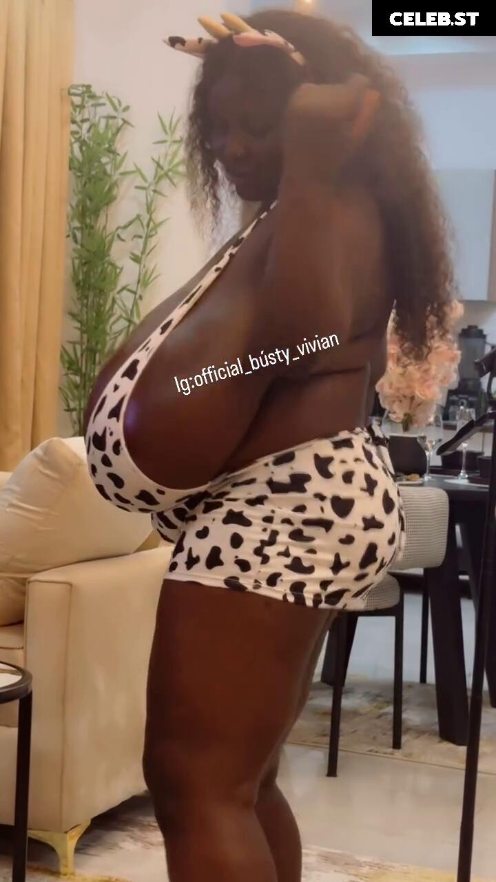 Busty Vivian: Biggest boobs in Africa ! Image 11928498