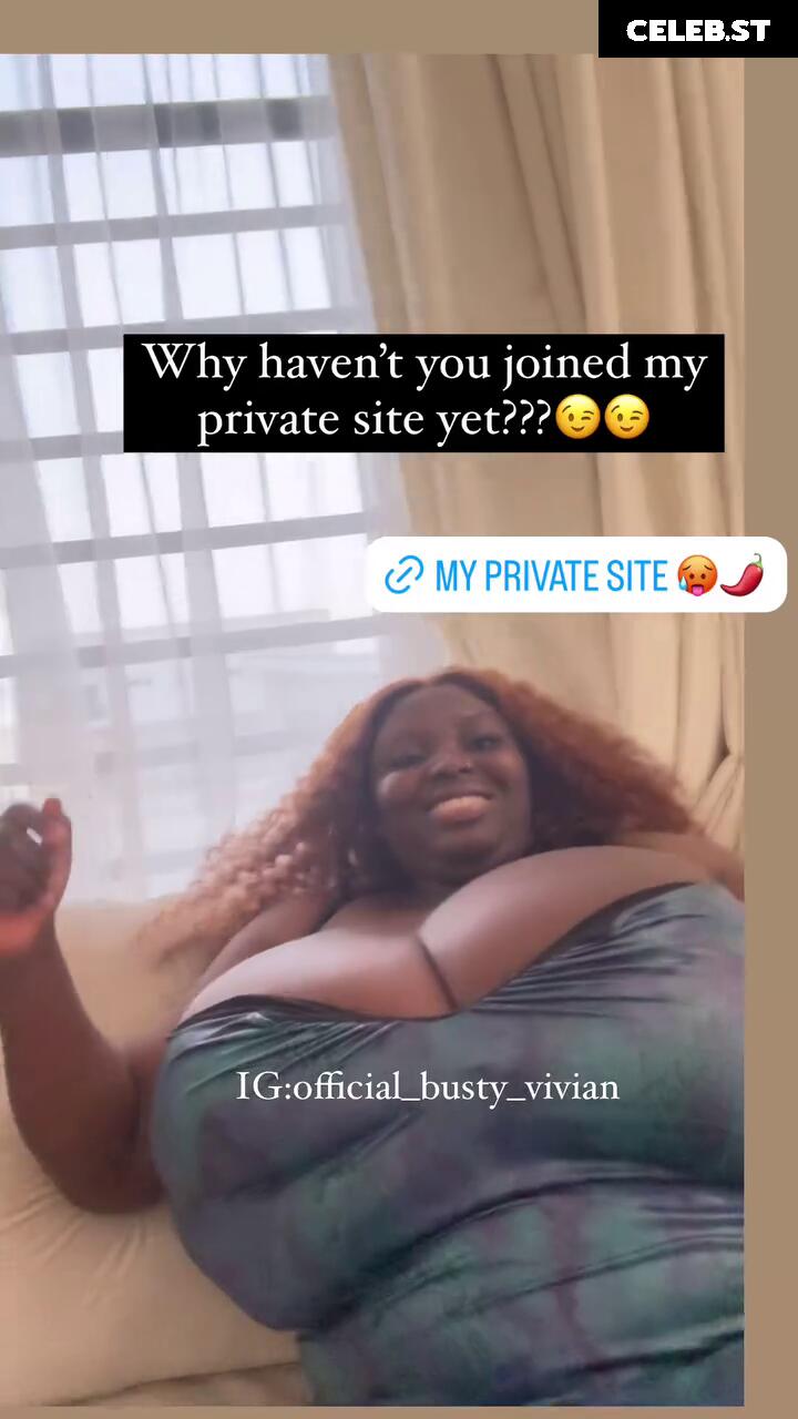Busty Vivian: Biggest boobs in Africa ! Image 11928420