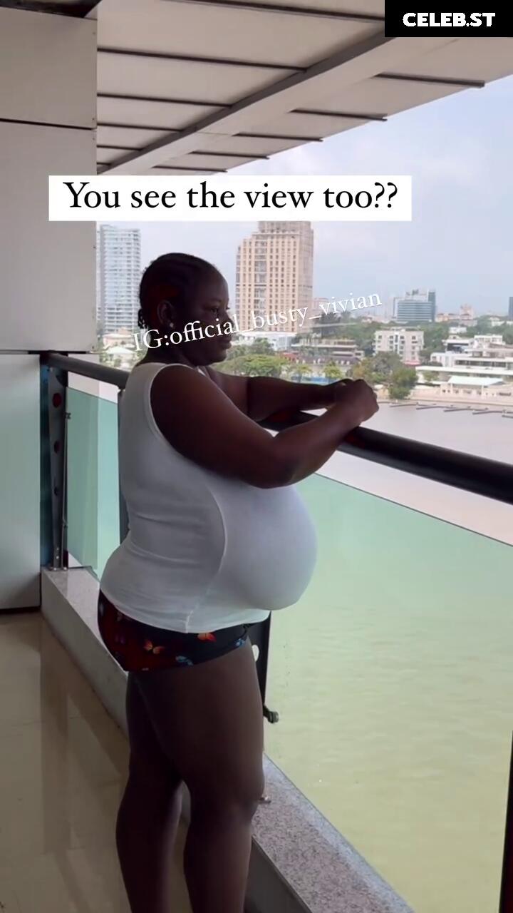 Busty Vivian: Biggest boobs in Africa ! Image 11928412