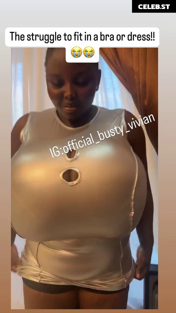 Busty Vivian: Biggest boobs in Africa ! Image 11928416