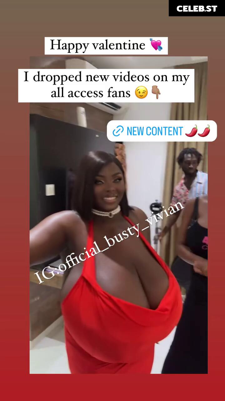 Busty Vivian: Biggest boobs in Africa ! Image 11928463