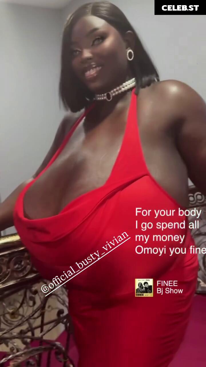 Busty Vivian: Biggest boobs in Africa ! Image 11928478