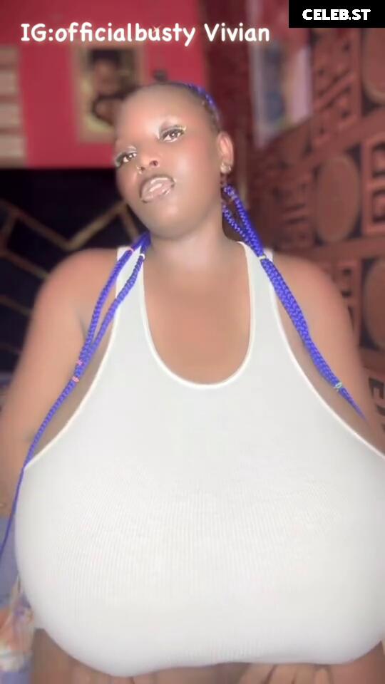 Busty Vivian: Biggest boobs in Africa ! Image 11928385