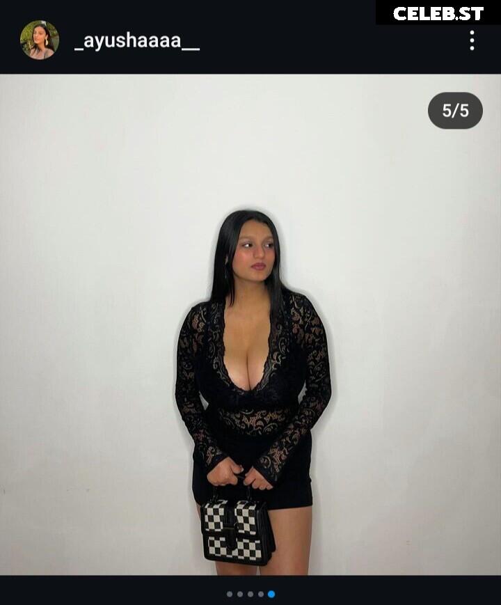 @_ayushaaaa__, Ayusha, busty Indian influencer Image 11927117
