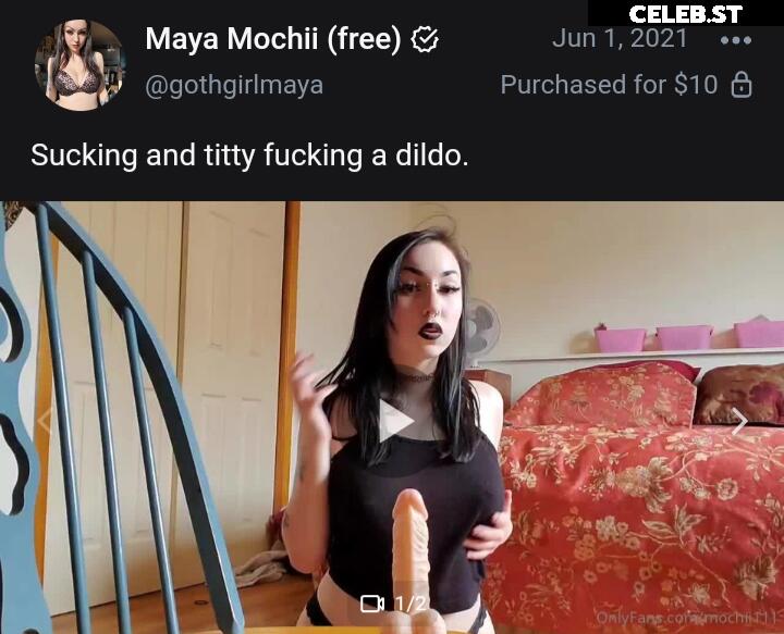 Maya Mochii / maya_mochii / mayaluvsmochii / gothgirlmaya / gothgfmaya / mochii111 Image 12056333