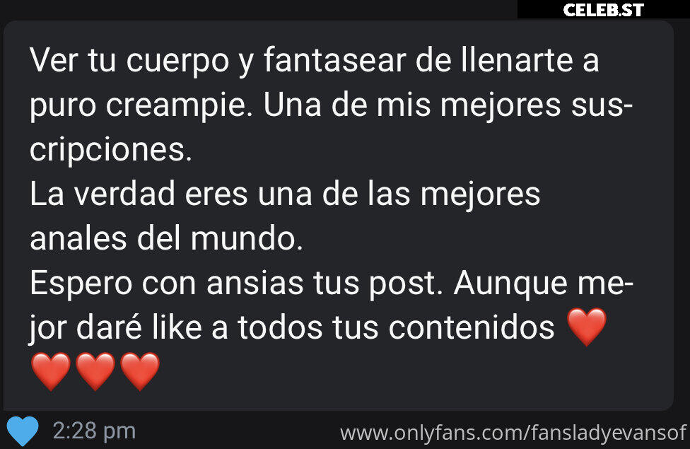 fansladyevansof Image 14748514