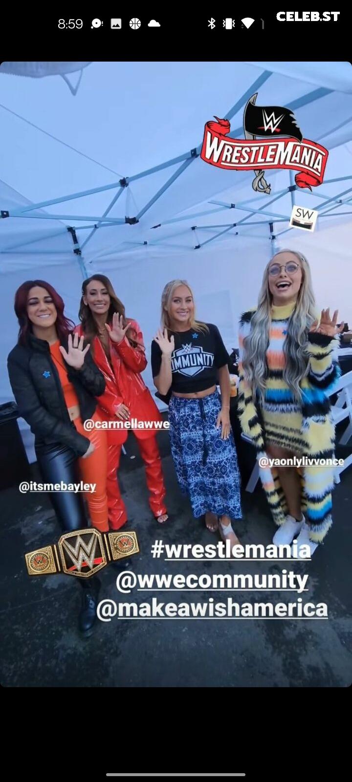 WWE Bayley / Davina Rose / Pamela Rose Martinez Image 4383365