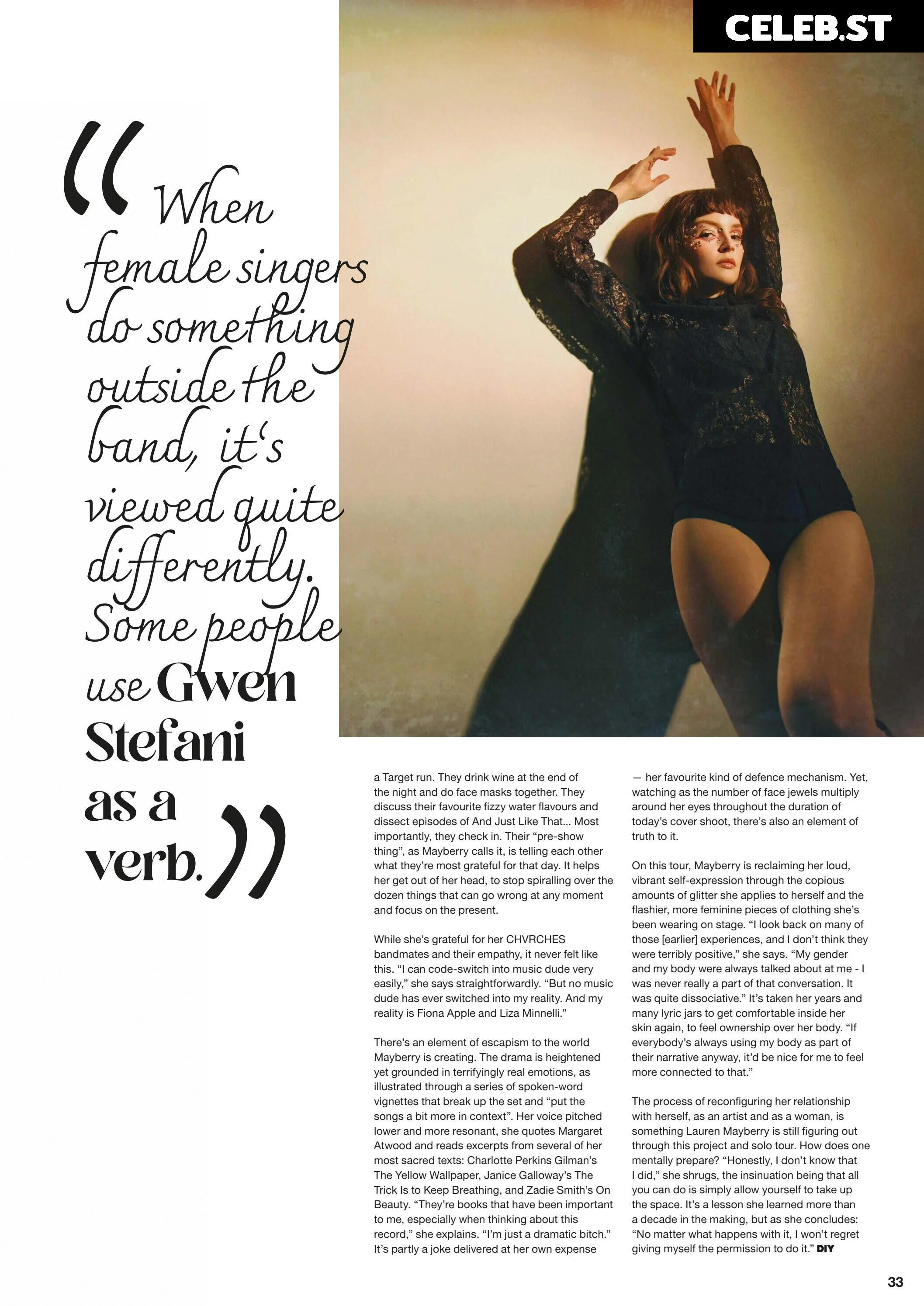 Lauren Mayberry (Singer) Image 4487281