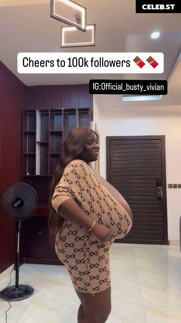 Busty Vivian: Biggest boobs in Africa ! Image 4632997