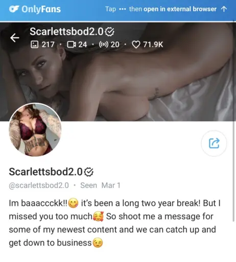 Image 22808704 from Scarlettsbod - scarlettsbody