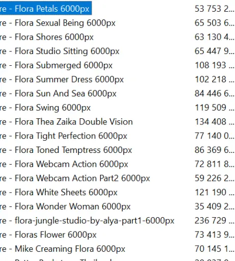 Image 10677073 from Flora (fit Hegre model)