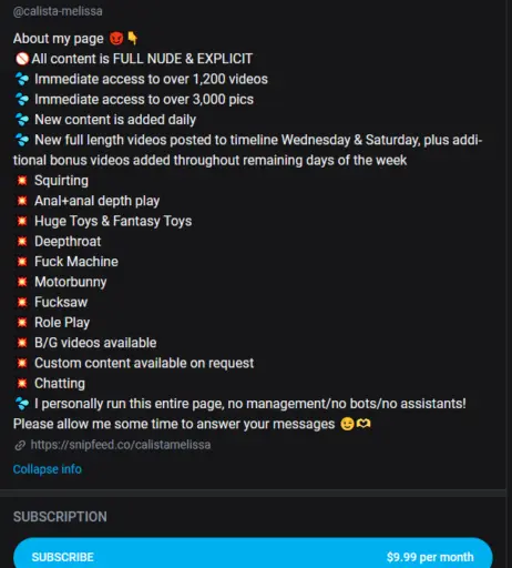 Image 10673086 from Calista Melissa